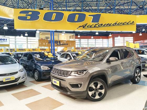 JEEP COMPASS 2.0 16V FLEX LONGITUDE AUTOMÁTICO JEEP COMPASS 2.0 16V FLEX LONGITUDE AUTOMÁTICO